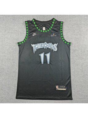 Youths Kids Naz Reid Black Jersey Stitched